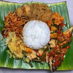 Nasi Sayur   Ikan Kembung Sambal