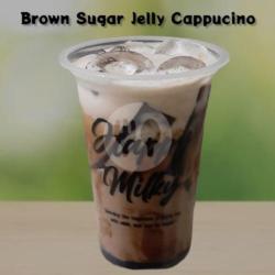 Brown Sugar Grass Jelly Cappucino