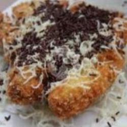 Pisang Keju Coklat Krispy