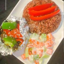 Red Rice Beef Blacpapper