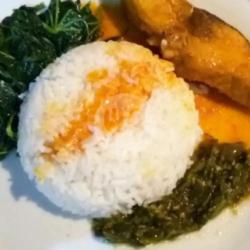 Nasi Ikan Asam Padeh