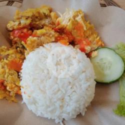 Ayam Geprek   Nasi