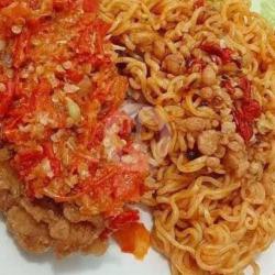 Mie Goreng Plus Ayam Geprek