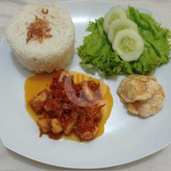 Nasi Ikan Jambal Roti