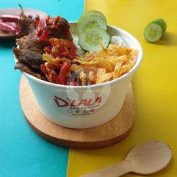 Nasi Dendeng Kering Kentang