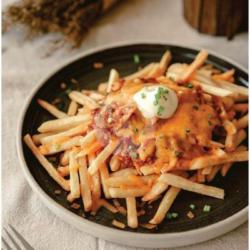 Cheese Burger Fries