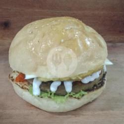 Burger Daging   Keju