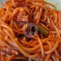 Spaghetti Barbeque Sauce (spaghetti, Sosis, Baso) (tanpa Set Alat Makan)