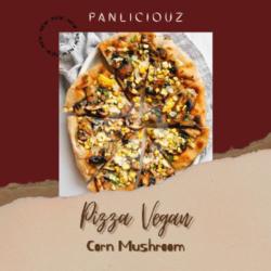 Pizza Vegan Corn Mushroom M