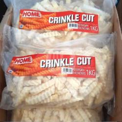 Kentang Home Crinkle Cut 1 Kg