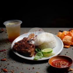 Paket Ayam Granat   Nasi