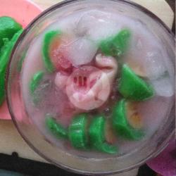 Es Pisang Ijo Original