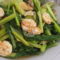 Udang Cah Sawi Ijo
