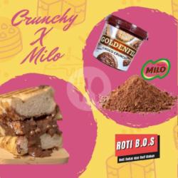 Roti Bakar Crunchy X Milo