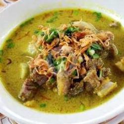 Empal Gentong Campur (daging Babat), Kuah