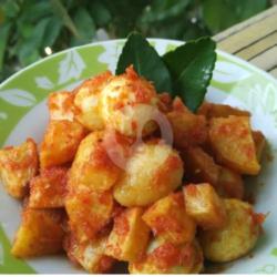 Balado Telur Puyuh Kentang