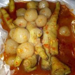 Paket Seblak Ceker Cilok Mie Telor Somay  Es Segar