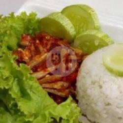 Nasi Ikan Teri   Es Teh Manis