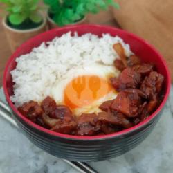 Tomato Chicken Rice Bowl Ayam Saos Tomat