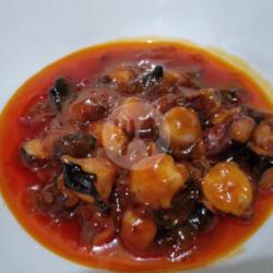 Nasi Gurita Tumis Pedas