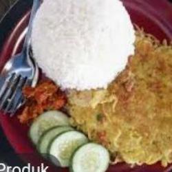 Nasi Goreng Omlet Spesial