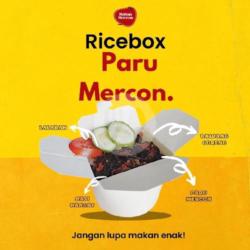 Nasi Paru Mercon