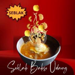 Seblak Mercon Bakso Udang