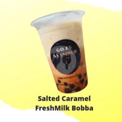 Salted Caramel Fresh Milk Bobba Jumbo