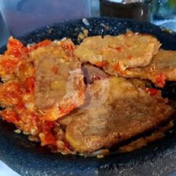 Nasi Tempe Geprek Kremes