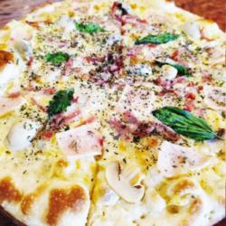 Carbonara Pizza  Large