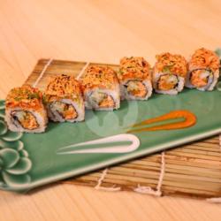 Spicy Salmon Skin Maki