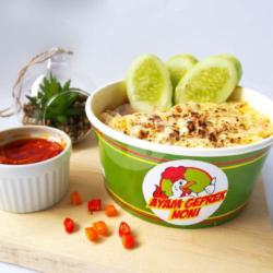 Ayam Mozzarella Geprek