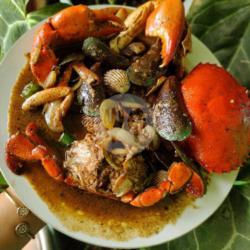 Kepiting Mix Kerang Ijo Kerang Dara Lada Hitam