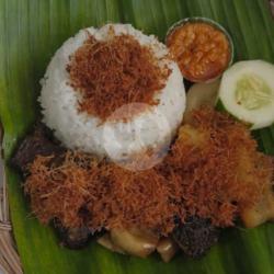 Nasi Paru Usus Kikil Goreng