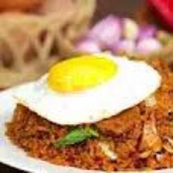 Nasi Goreng Mawut   Telur (dadar / Ceplok)