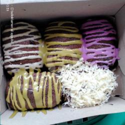 Kue Balok Brownis Lumer Isi 5