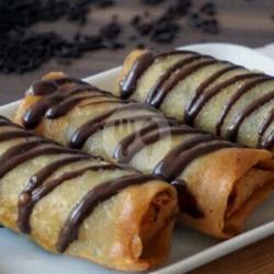 Lumpia Pisang Coklat