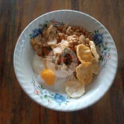 Buber Ayam Telor Setengah Mateung