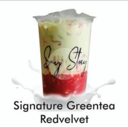 Signature Greentea Red Velvet