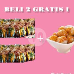 Beli 2 Takoyaki Gratis 1 Porsi Cilok Bakso