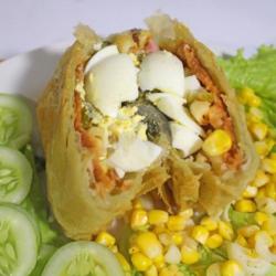 Lumpia Salad Telur