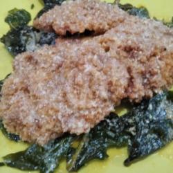 Nasi Steak Ayam Telur Asin