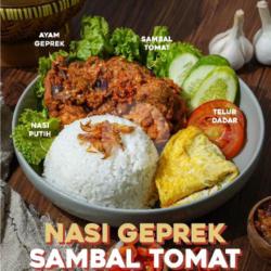 Nasi Ayam Geprek Sambal Tomat