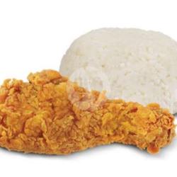 Fried Chiken Paha Bawah   Nasi