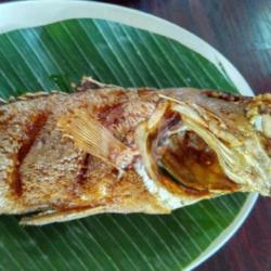 Ikan Goreng Kerapu Ukuran (medium) (3 Ons)