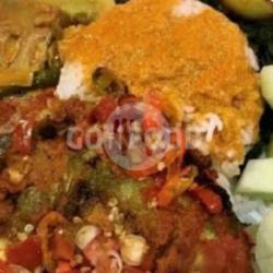 Nasi Bawal Balado (big)gratis Es Teh Manis