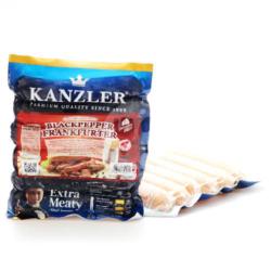 Sosis Sapi Blackpepper Kanzler 6 Pcs