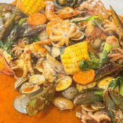 Baby Gurita   Udang   3 Macam Kerang (kerang Sesuai Stock Resto)