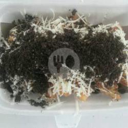 Pisang Crispy Keju Tiramisu Oreo