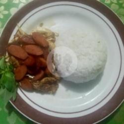 Nasi Orak Arik Sosis